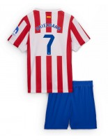 Otroške Nogometnih dresov Atletico Madrid Antoine Griezmann #7 Domači 2025-26 Kratki rokavi (+ hlače)